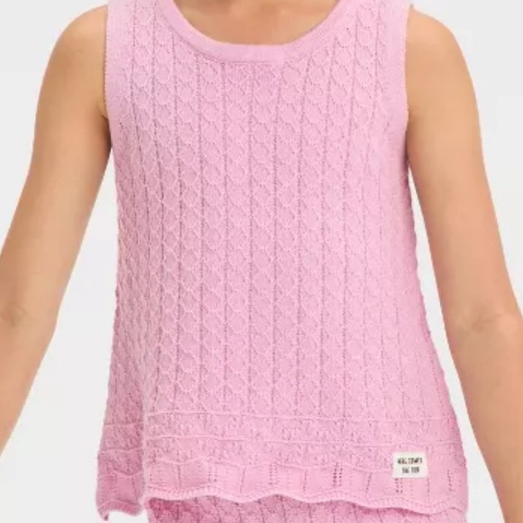 Grayson Mini Crochet Scalloped Edge Tank - Picture 1 of 8